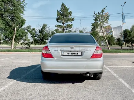 Toyota Camry 2004 года за 3 287 714 тг. в Тараз – фото 3
