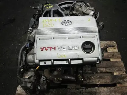 Контрактный двигатель (АКПП) на Lexus ES330 3MZ-fe, 2MZ-fe, 1MZ-fe за 444 000 тг. в Алматы – фото 2