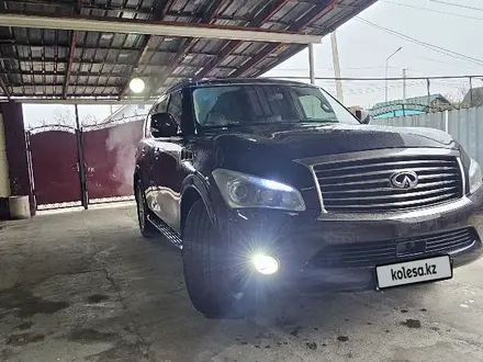 Infiniti QX80 2013 года за 20 000 000 тг. в Алматы – фото 2