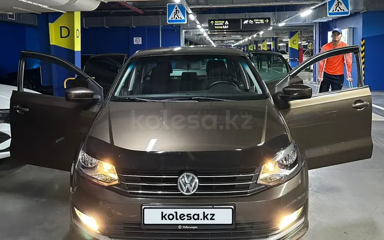 Volkswagen Polo 2016 года за 6 111 756 тг. в Шымкент