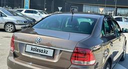 Volkswagen Polo 2016 года за 6 111 756 тг. в Шымкент – фото 3