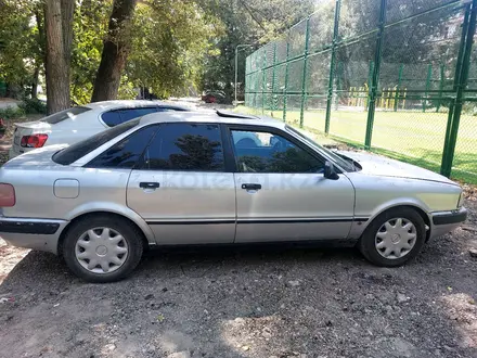 Audi 80 1993 года за 1 100 000 тг. в Тараз – фото 5