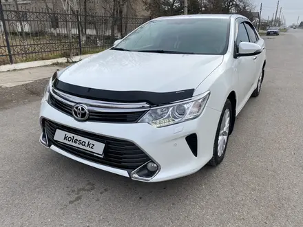 Toyota Camry 2015 года за 11 300 000 тг. в Жетысай – фото 7