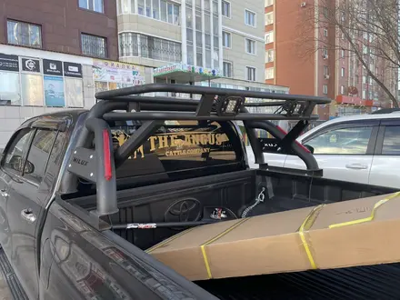 Дуга на кузов черная с багажником Hilux с 08-20г.үшін295 000 тг. в Астана – фото 2