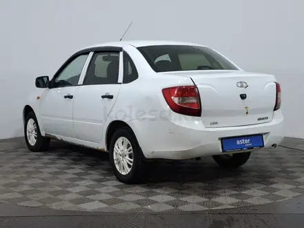 ВАЗ (Lada) Granta 2190 2014 года за 1 680 000 тг. в Астана – фото 7