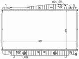 Радиатор двигателя за 40 350 тг. в Алматы