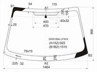 Стекло лобовое FORD FOCUS (vin USA) 3/4/5D 98-05 за 26 950 тг. в Павлодар