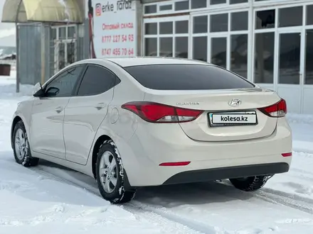 Hyundai Elantra 2013 года за 5 500 000 тг. в Тараз – фото 4