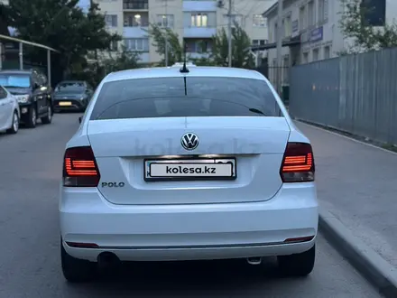 Volkswagen Polo 2018 года за 5 900 000 тг. в Алматы – фото 13
