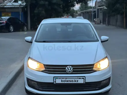 Volkswagen Polo 2018 года за 5 900 000 тг. в Алматы – фото 7