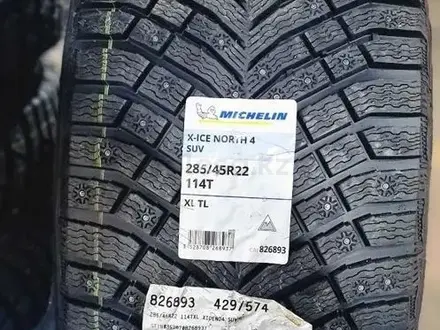 Michelin X-Ice North 4 SUV 285/45 R22 114T за 550 000 тг. в Алматы – фото 5