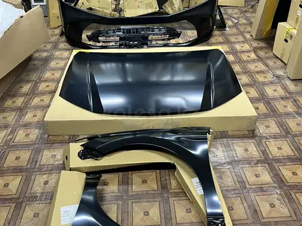 Передний бампер, капот, фара Toyota Camry 80 за 100 000 тг. в Алматы – фото 2