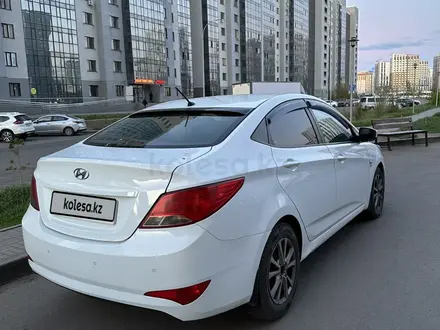 Hyundai Solaris 2015 года за 5 200 000 тг. в Астана – фото 6
