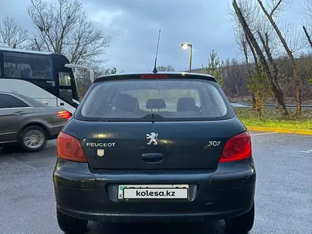 Peugeot 307 2007 года за 2 300 000 тг. в Караганда – фото 4