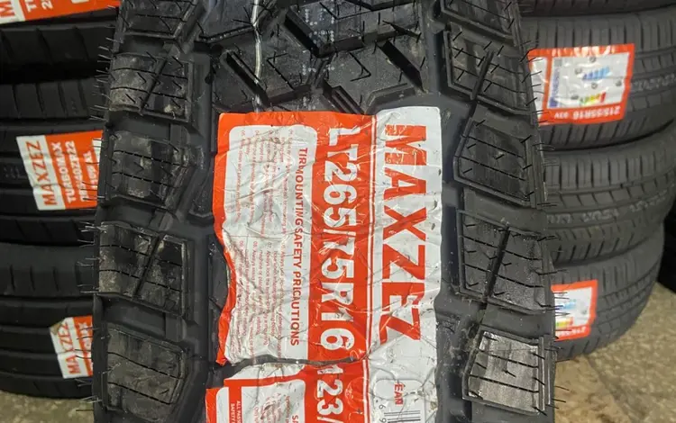 Шины со склада MAXZEZ LT265/75R16 PEAKGRIP AT 123/120S за 50 500 тг. в Алматы