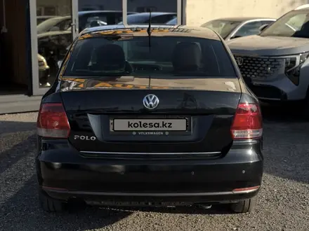 Volkswagen Polo 2015 года за 4 350 000 тг. в Шымкент – фото 3
