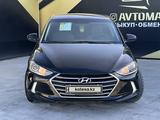 Hyundai Elantra 2017 года за 7 400 000 тг. в Атырау – фото 2