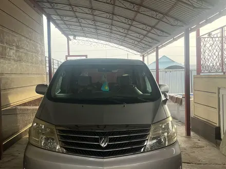 Toyota Alphard 2006 года за 8 200 000 тг. в Жетысай – фото 3