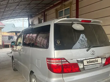 Toyota Alphard 2006 года за 8 200 000 тг. в Жетысай – фото 5