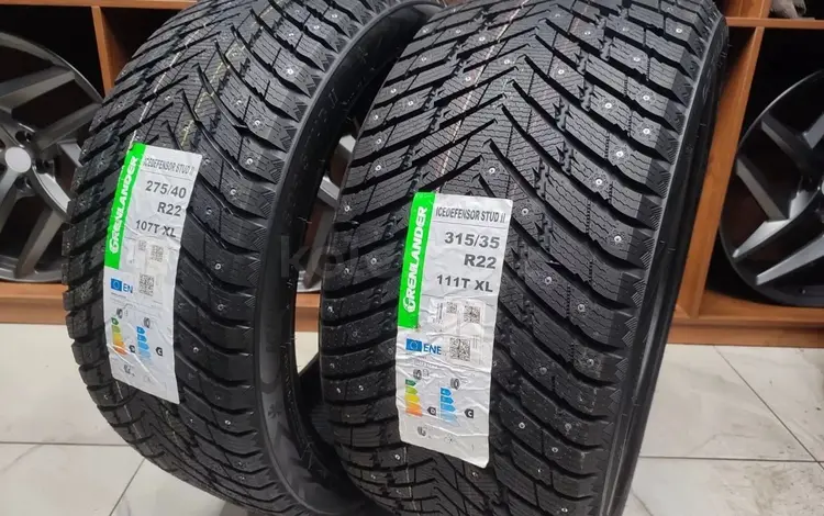 Grenlander Icedefensor Stud II 275/40 R22 и 315/35 R22 107Tfor850 000 тг. в Астана