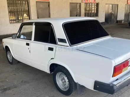 ВАЗ (Lada) 2107 2010 года за 1 400 000 тг. в Жетысай – фото 5