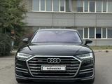 Audi A8 2019 года за 31 000 000 тг. в Алматы – фото 2