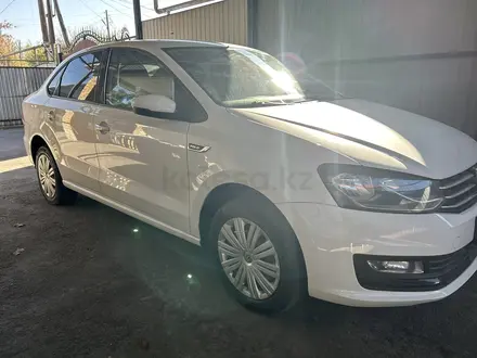 Volkswagen Polo 2019 года за 6 600 000 тг. в Алматы – фото 2