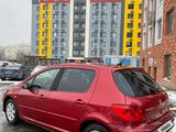 Peugeot 307 2006 годаfor2 500 000 тг. в Алматы – фото 4