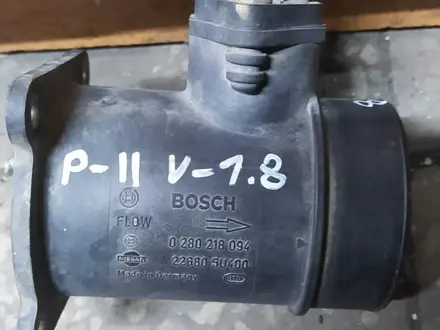 Расходомер воздуха Нисан примера П-11 V-1.8 за 11 000 тг. в Петропавловск – фото 2