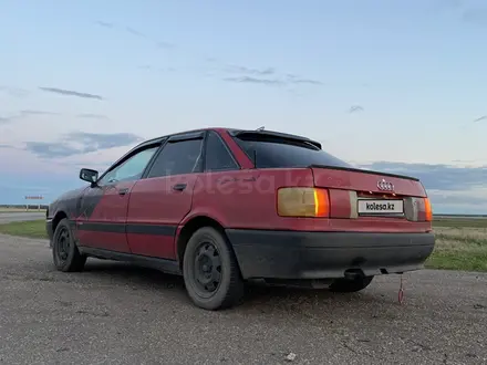 Audi 80 1989 года за 800 000 тг. в Бишкуль – фото 4