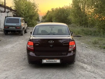 ВАЗ (Lada) Granta 2190 2011 года за 2 100 000 тг. в Караганда – фото 7
