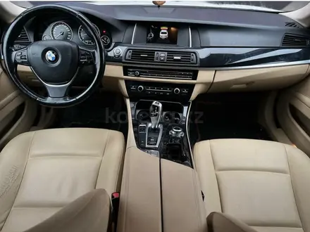 BMW 520 2014 года за 9 500 000 тг. в Актау – фото 13