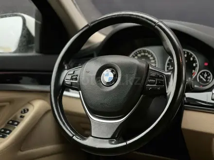 BMW 520 2014 года за 9 500 000 тг. в Актау – фото 14