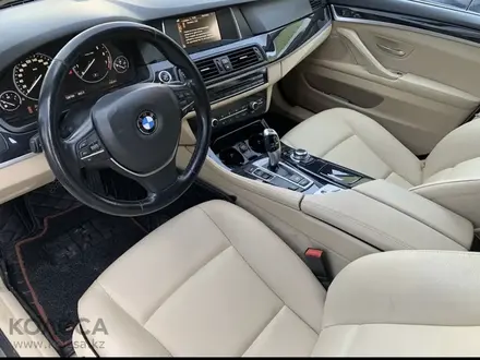 BMW 520 2014 года за 9 500 000 тг. в Актау – фото 5