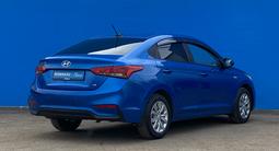 Hyundai Accent 2017 года за 6 960 000 тг. в Алматы – фото 3