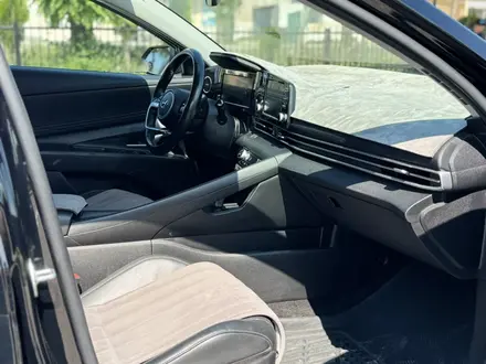 Hyundai Elantra 2021 года за 8 600 000 тг. в Тараз – фото 9