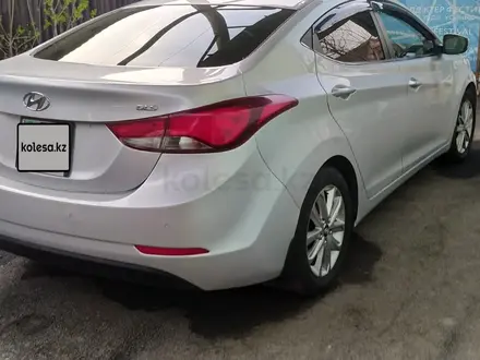 Hyundai Elantra 2014 года за 6 759 999 тг. в Алматы – фото 6