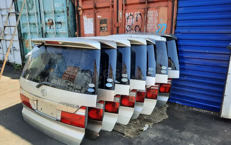 Крышка багажник Алфард за 135 тг. в Алматы
