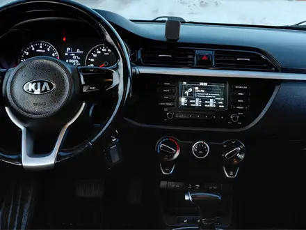 Kia Rio 2019 года за 6 900 000 тг. в Костанай – фото 9
