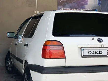 Volkswagen Golf 1992 года за 1 000 000 тг. в Шымкент – фото 8