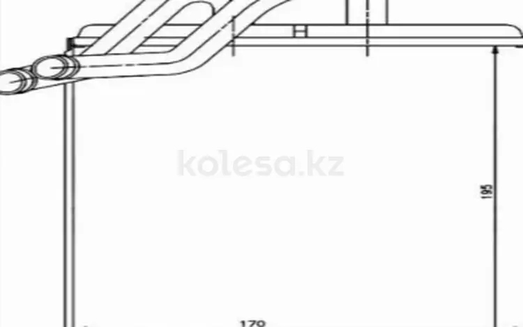 Радиатор отопителя салона за 9 400 тг. в Шымкент