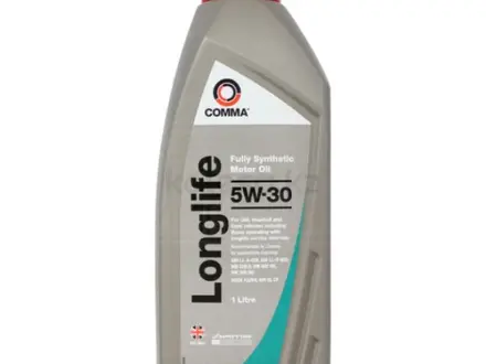 Масло в двигатель Comma 5W30 Longlife Full Synthetic 1L за 5 740 тг. в Алматы