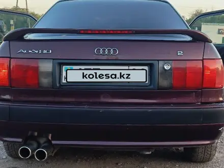 Audi 80 1994 года за 1 150 000 тг. в Тараз – фото 3