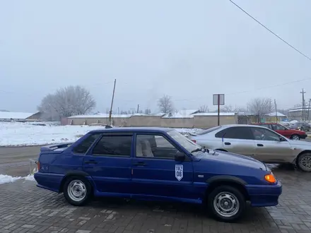 ВАЗ (Lada) 2115 2007 года за 650 000 тг. в Тараз – фото 15