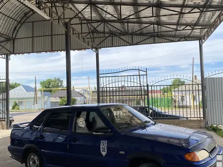 ВАЗ (Lada) 2115 2007 года за 650 000 тг. в Тараз – фото 7