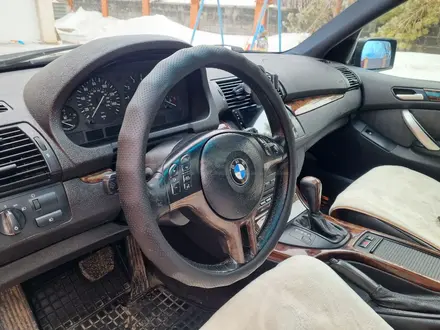 BMW X5 2002 года за 6 590 000 тг. в Астана – фото 7