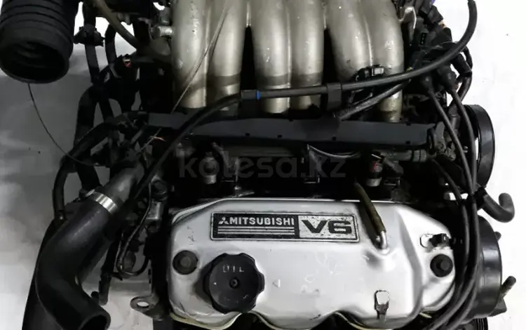 Двигатель Mitsubishi 6g72 Pajero 2 трамблерный 3.0 за 500 000 тг. в Атырау