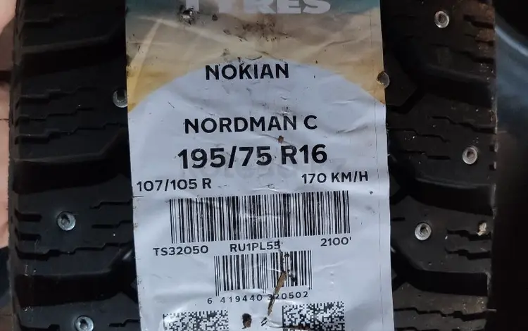 Nokian Nordman 195/75/16С за 250 000 тг. в Астана