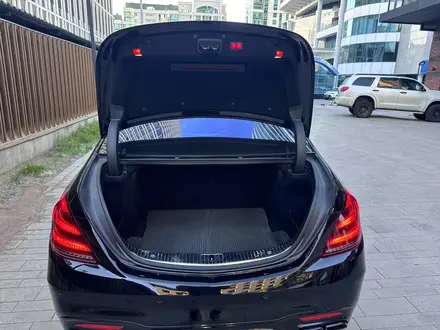 Mercedes-Benz S 63 AMG 2014 года за 26 500 000 тг. в Астана – фото 23