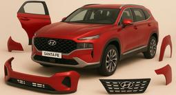 Запчасти фара капот крыло дверь бампер радиатор на Hyundai Santa FE Хюндай в Алматы